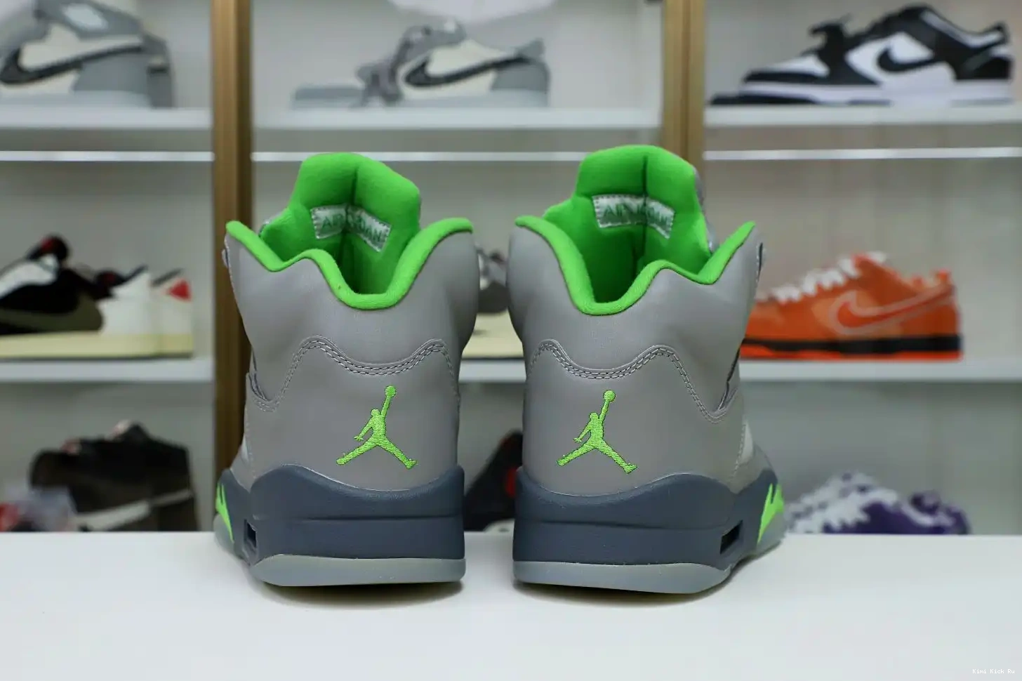 2022 AIR Kimikick 5 BEAN' RETRO JORDAN 'GREEN 0507